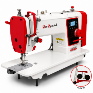 Máquina Reta Industrial Direct Drive com Corte de Linha – SS280DC-ST-HMC – Sun Special