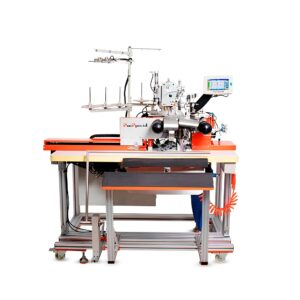 Máquina de Costura Industrial Galoneira Cilíndrica Automática para Barra de Camisetas SS-07A 220V - Sun Special