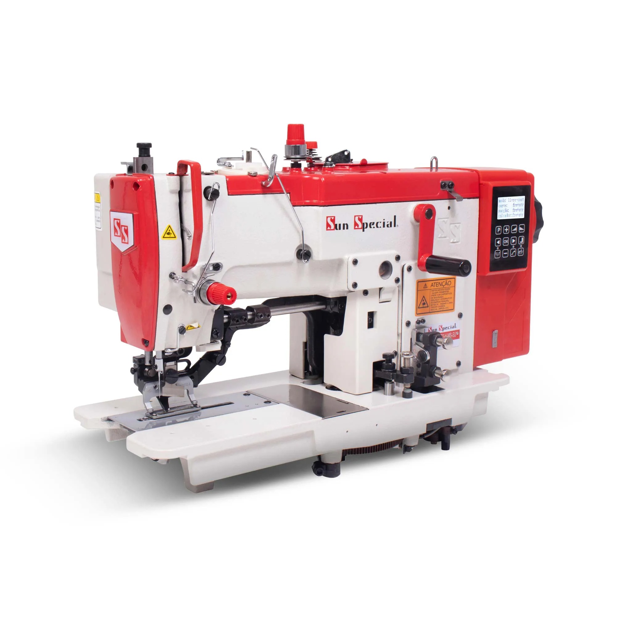 Máquina Caseadeira Industrial Direct Drive com 2 Motores de Passo Sun Special SS-782DS2-H-MS-SU