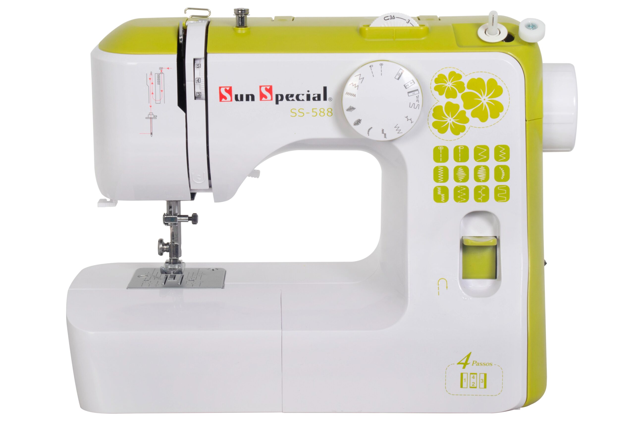 Máquina de Costura Doméstica Mecânica Sun Special SS-588 - Imagem 4