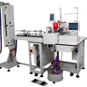 Máquina de Costura Industrial Filigrana Pneumática Automática para Emendar Elástico SS1613A 220V Sun Special