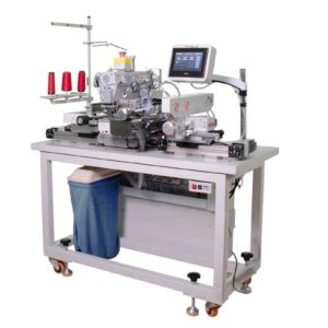 Máquina de Costura Industrial Galoneira Cilíndrica Automática para Aplicação de Elástico SS-08A - Sun Special